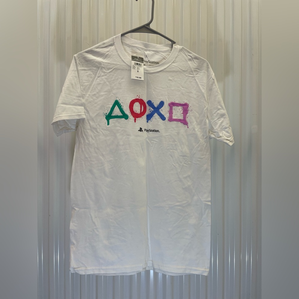 Rue21 Men’s White PlayStation Graphic Tee